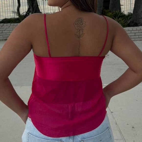 Neiman Marcus 100% Silk Cami Blouse - Picture 4 of 4